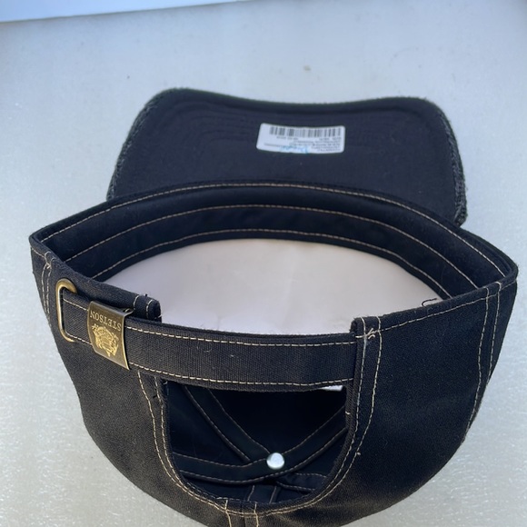 STETSON Black Baseball Cap Mens Hat Adjustable Strapback NWT - Picture 10 of 11